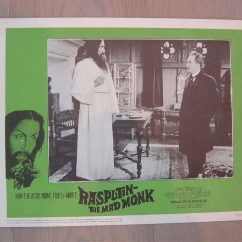 'Rasputin-the mad monk' (C. Lee) (Original U.S. lobby-still 1)